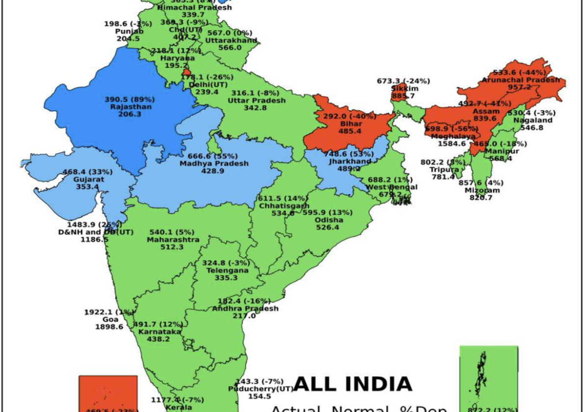 Weekly South-West Monsoon Report – 29th July 2025